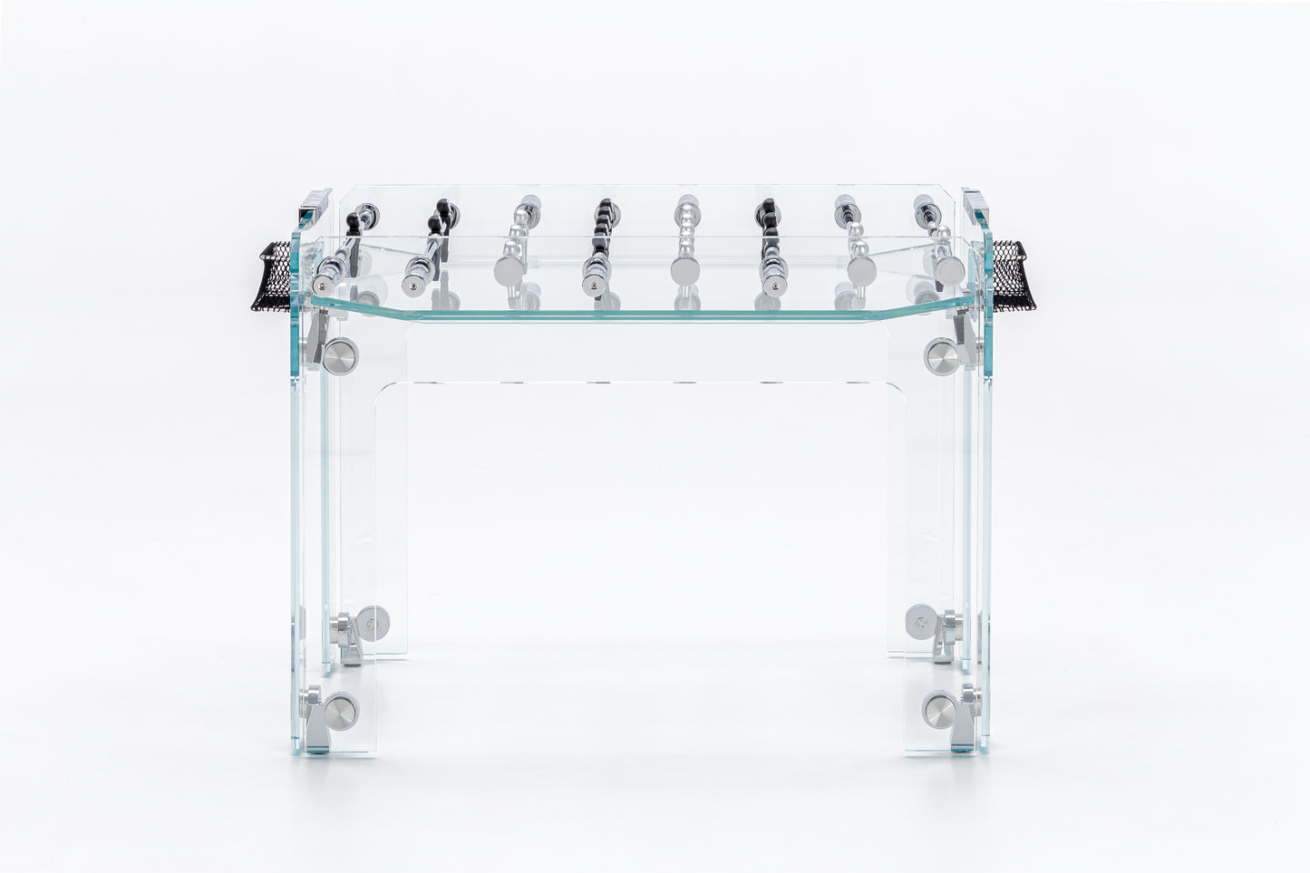 High-end glass football table
