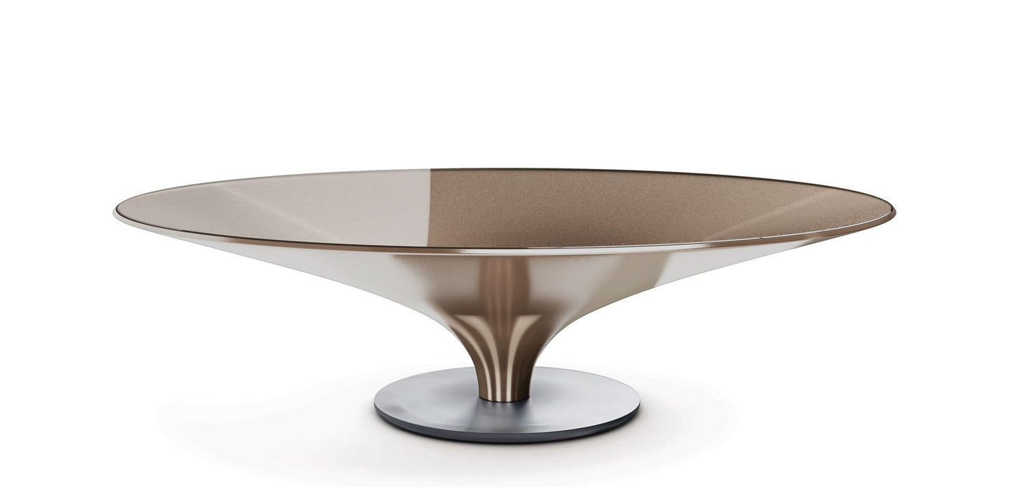 Luxury Rounded Single Coffee Table