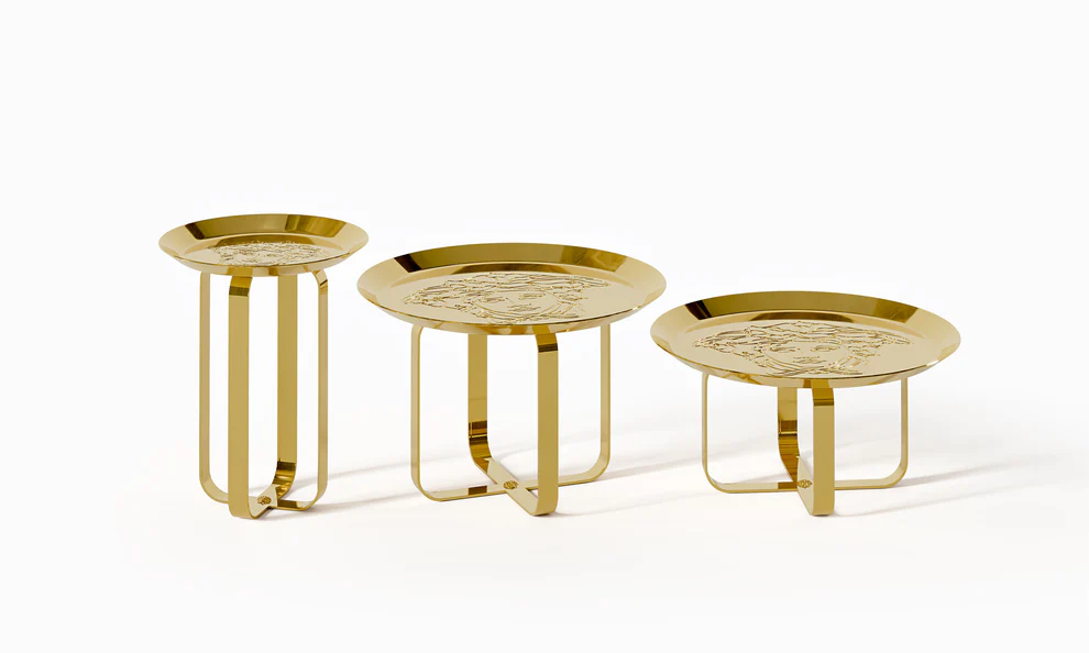 Gold Plated Side Table