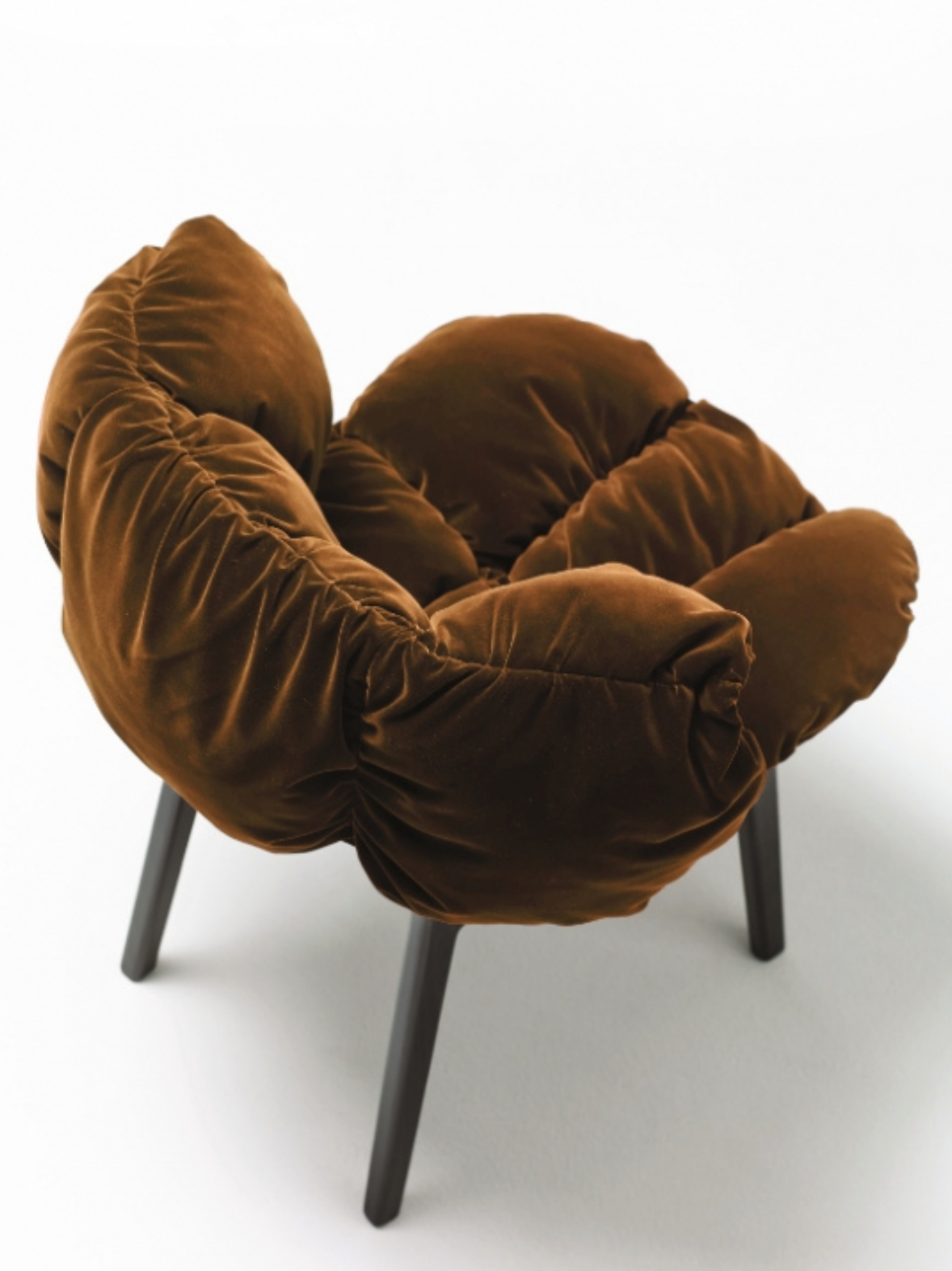 Luxury Blue Velvet Chair