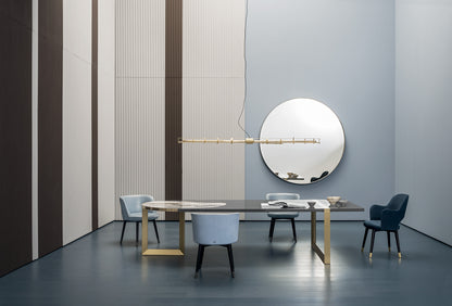 Luxury Metal Frame Dining Chair
