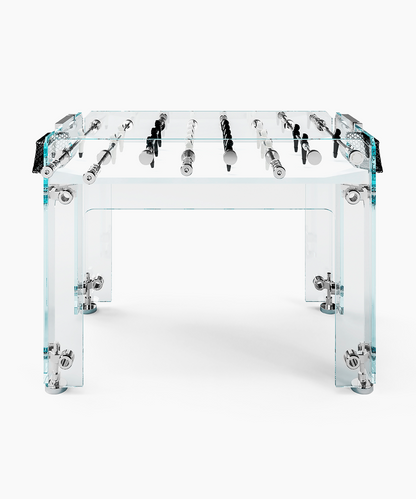 High-end glass football table
