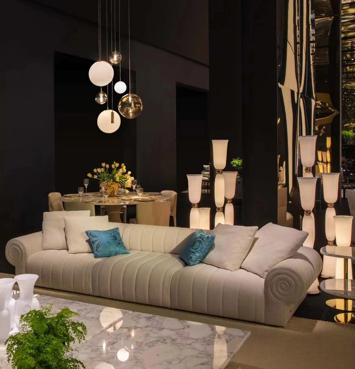 Custom Luxury Lounge Sofa