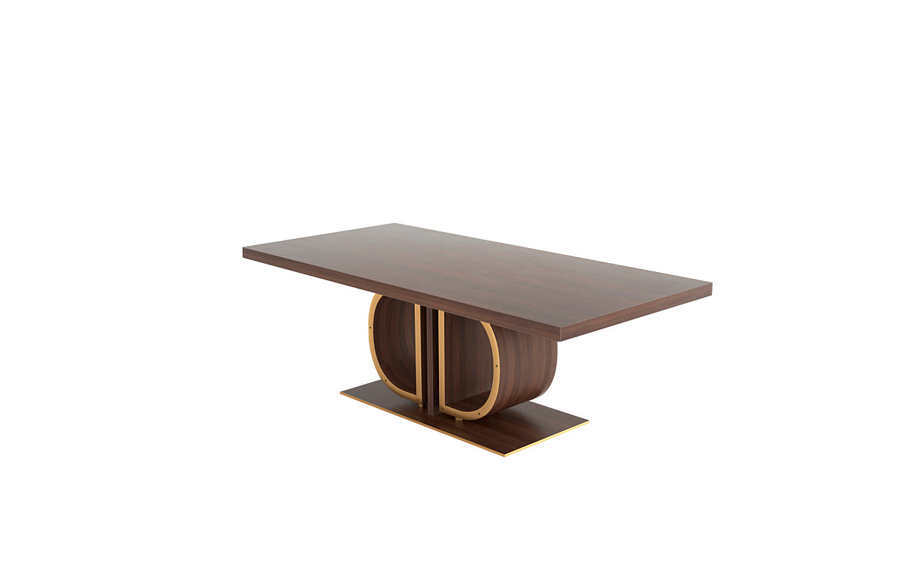 Italian Luxury Monogram Dining Table