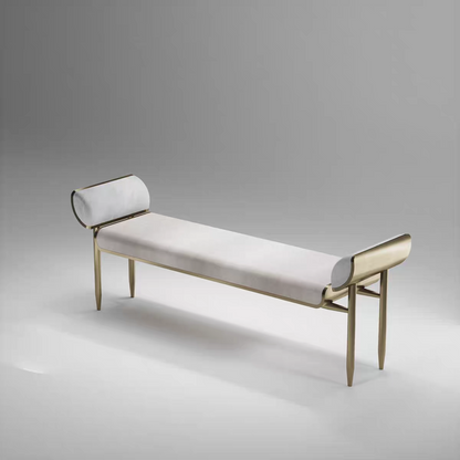 Handmade Velvet Bench