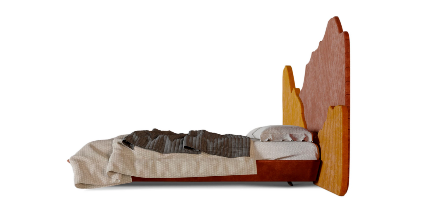 Luxury Handmade Ginkgo Bed