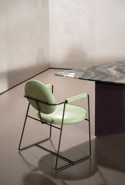 Luxury Metal Frame Dining Chair