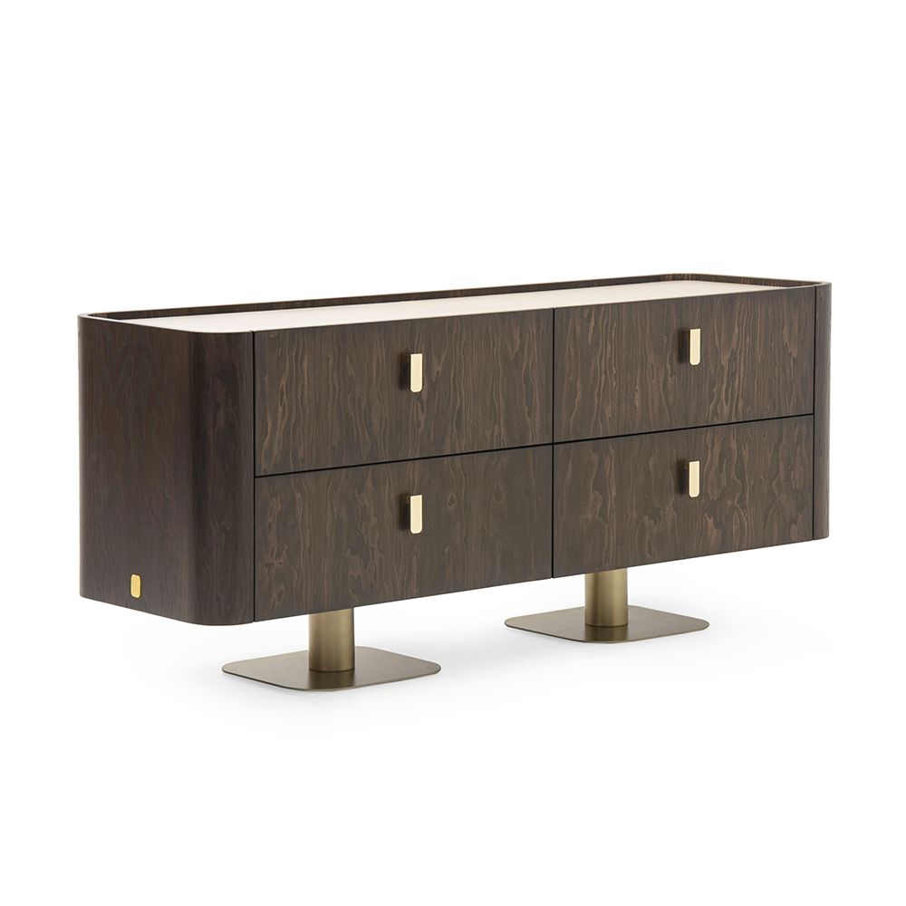 Italian Overseas Wooden Sideboard