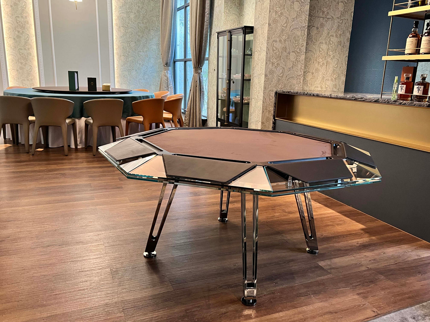 Unootto Marble Luxury Poker Table