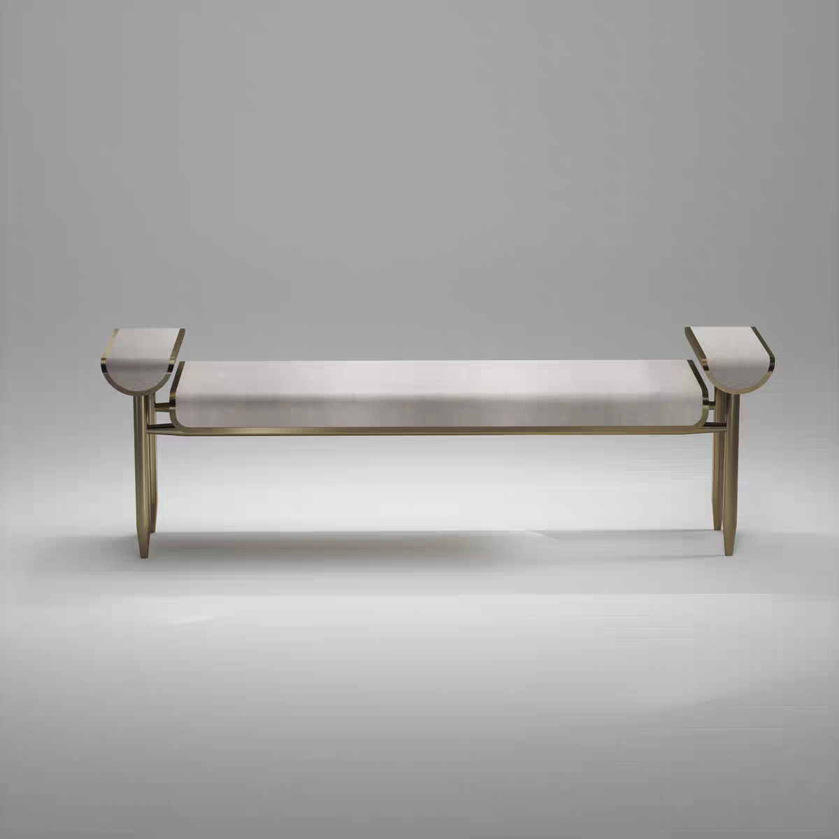 Handmade Velvet Bench