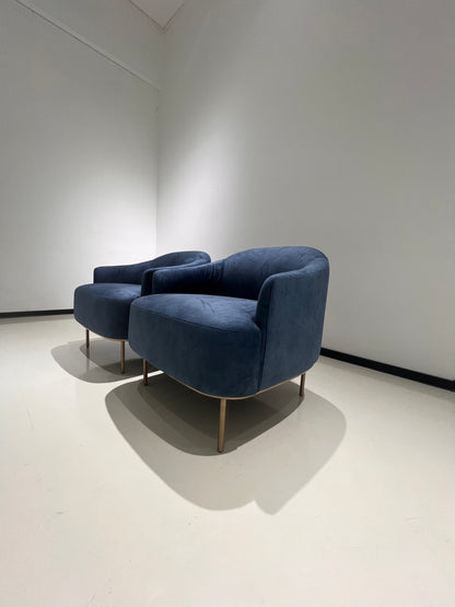 Royel Blue Armchair