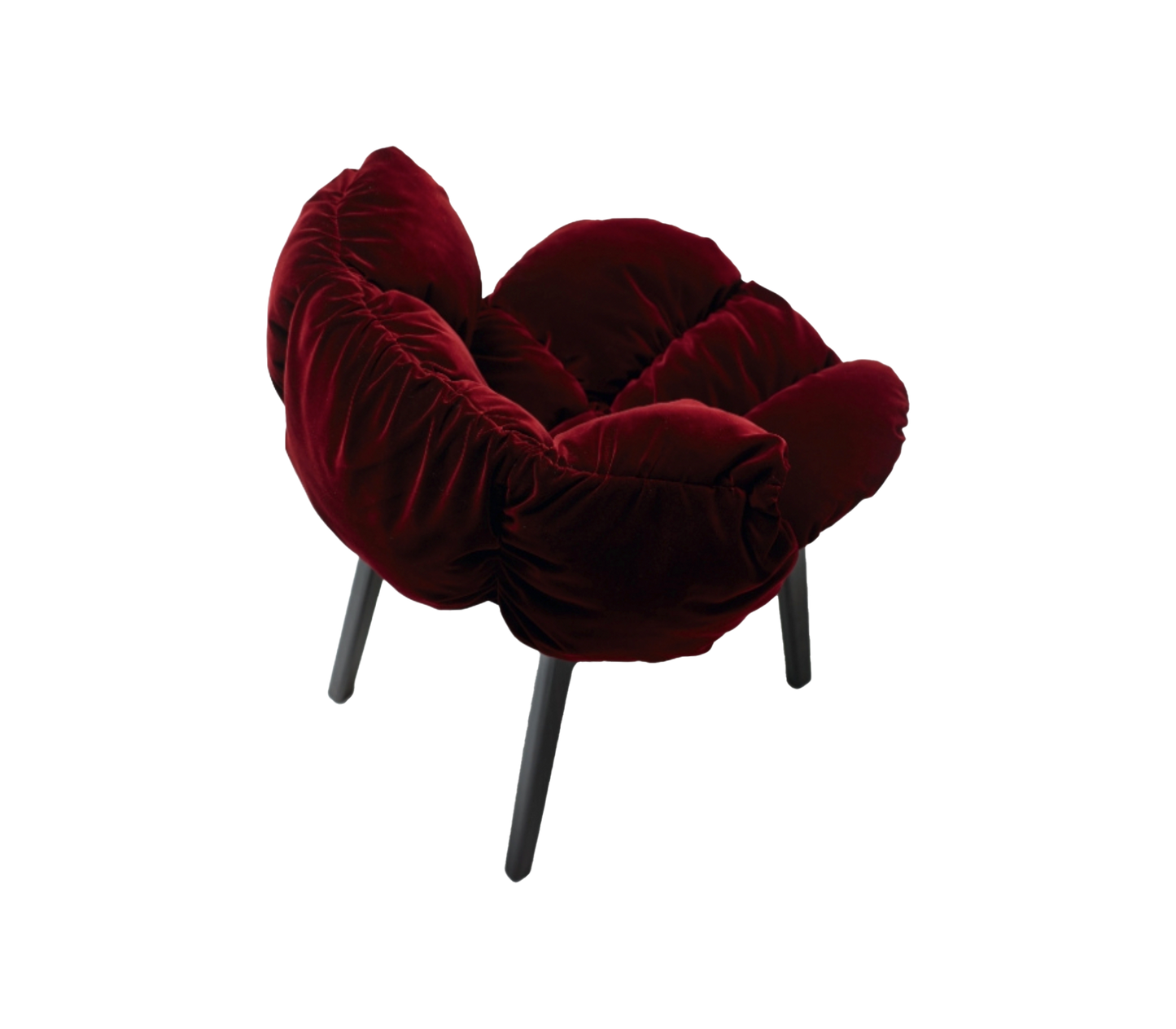 Luxury Blue Velvet Chair