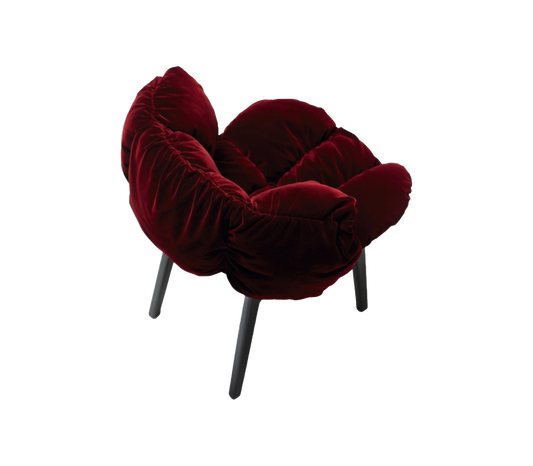 Luxury Blue Velvet Chair