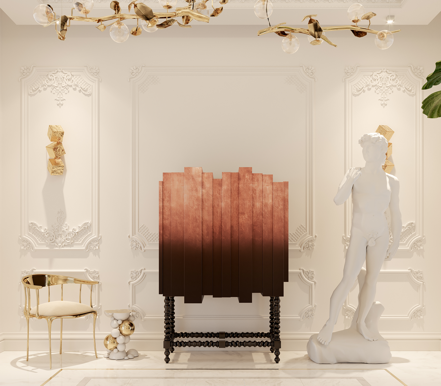 D Manuel Wine Cabinet