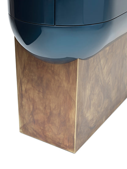 Custom Handmade Luxury Bar Cabinet