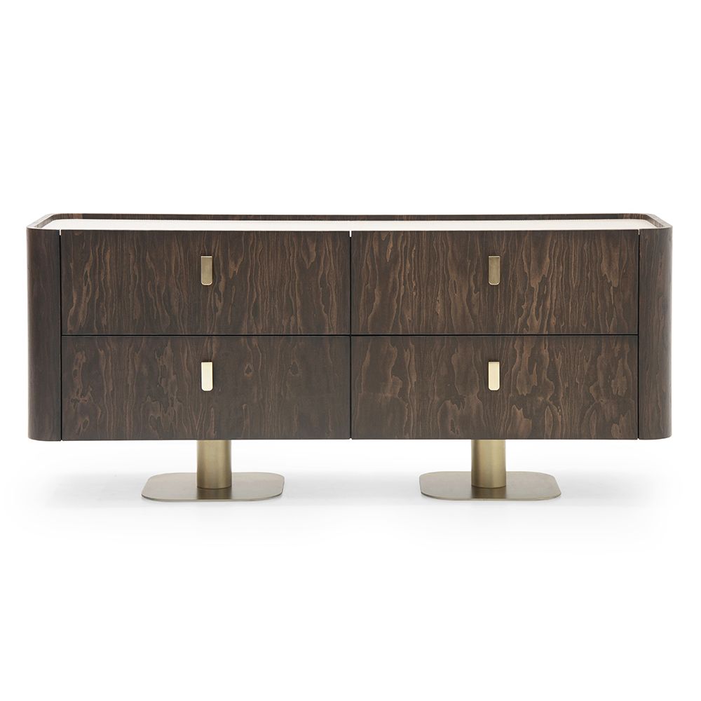 Italian Overseas Wooden Sideboard