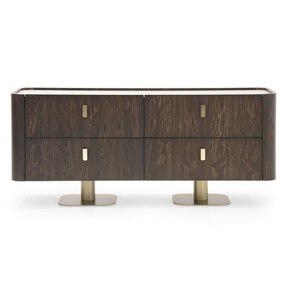 Italian Overseas Wooden Sideboard
