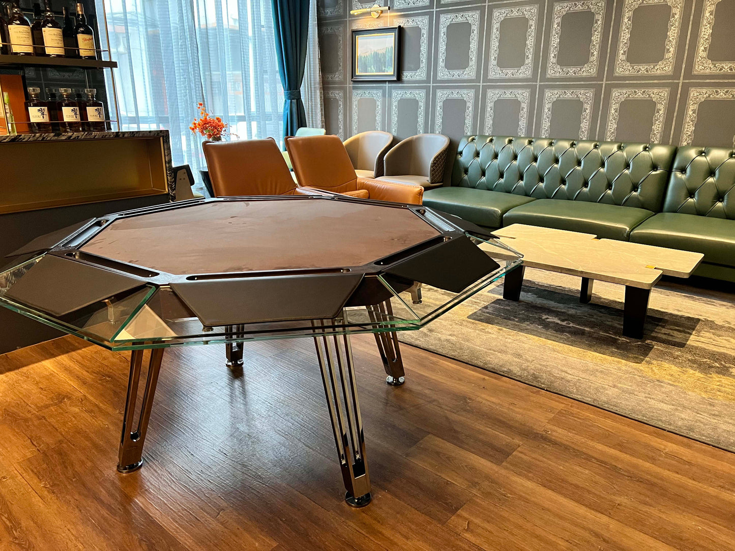 Unootto Marble Luxury Poker Table