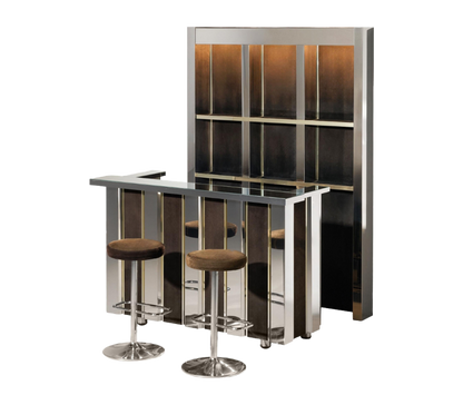 Hollywood Regency Bar Cabinet
