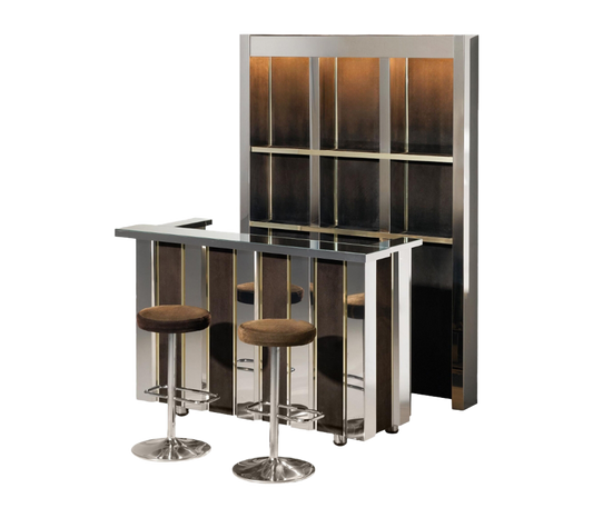 Hollywood Regency Bar Cabinet
