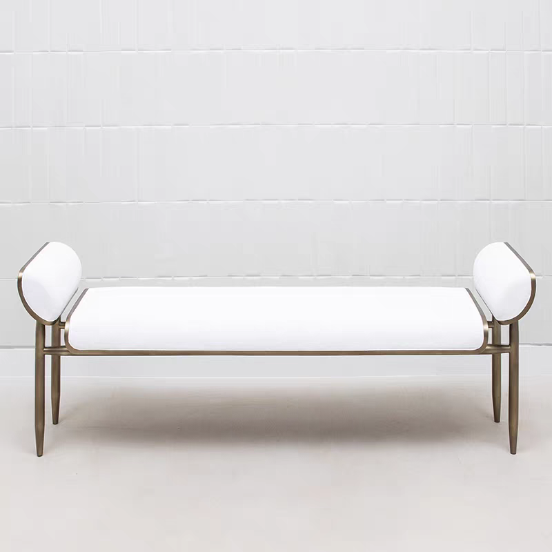 Handmade Velvet Bench