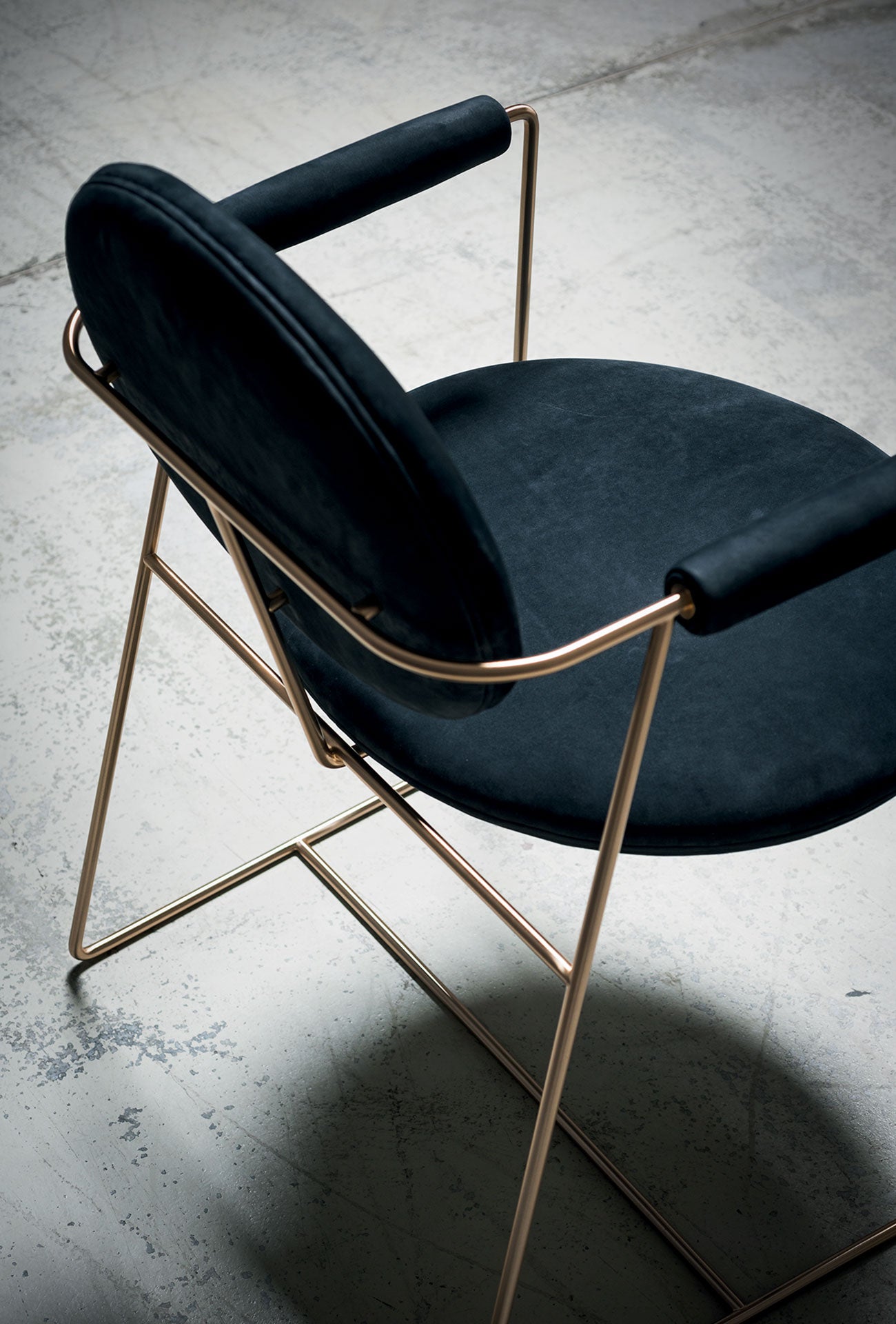 Luxury Metal Frame Dining Chair