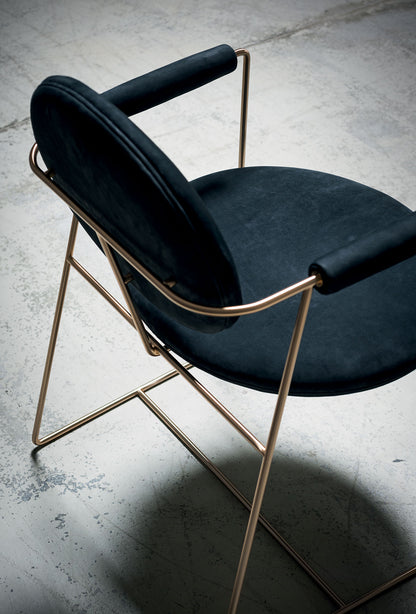 Luxury Metal Frame Dining Chair