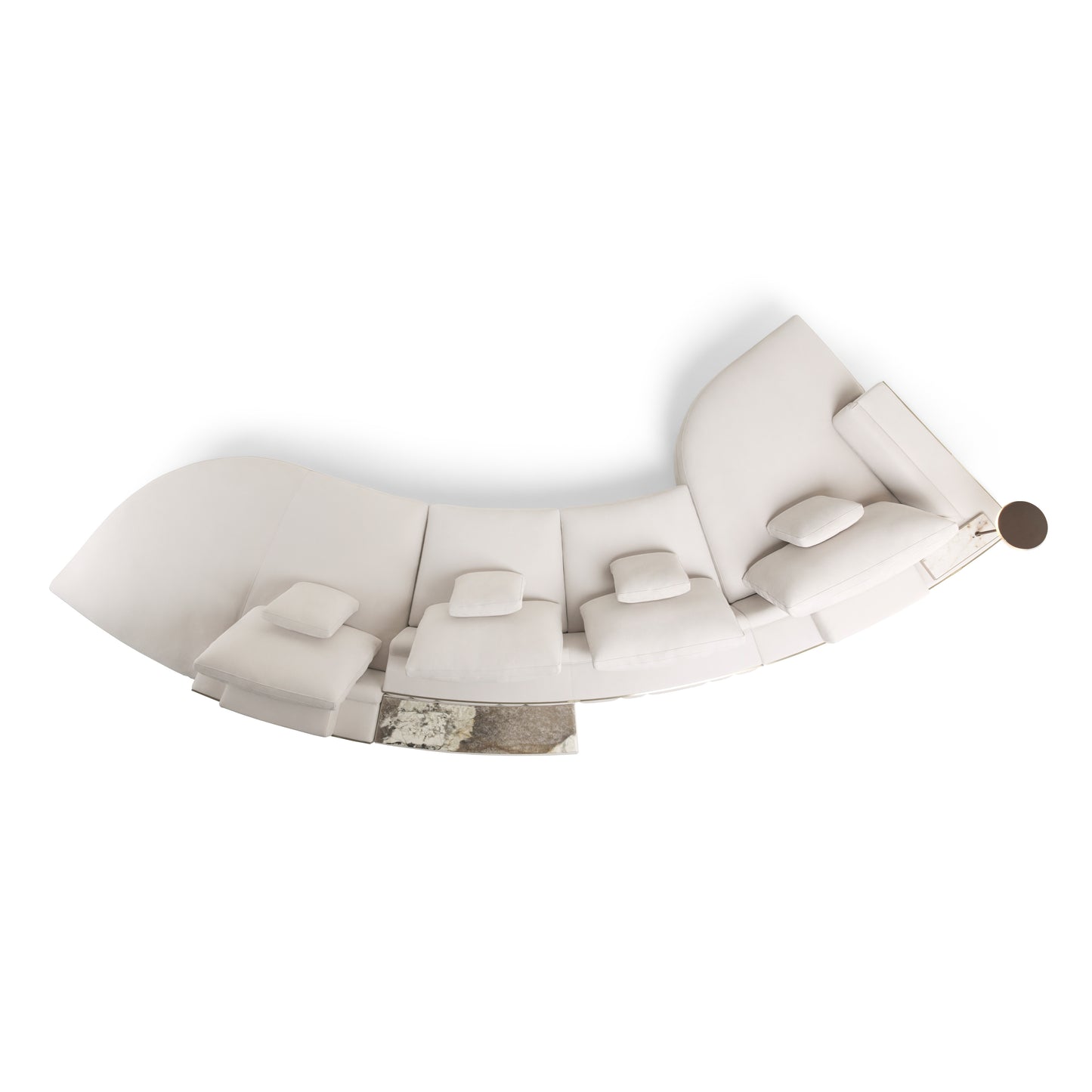 Luxury Babylon Rack Circle Sofa