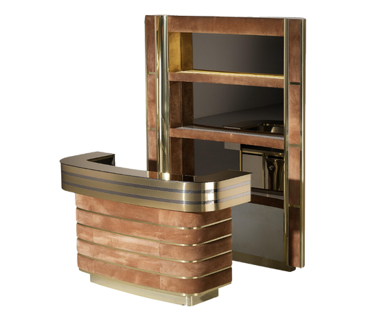 Hollywood Regency Bar Cabinet