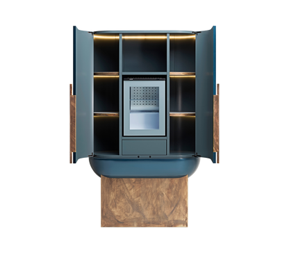 Custom Handmade Luxury Bar Cabinet