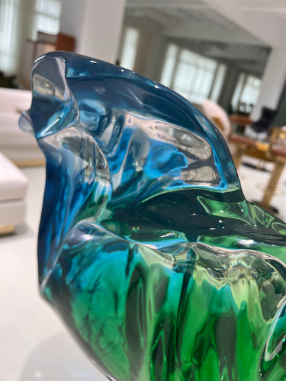 Resin Glass Bar Stools