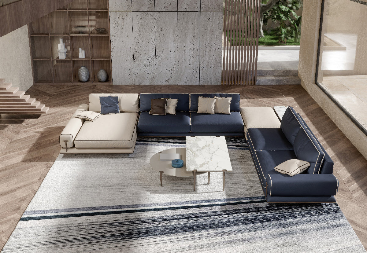 Handmade Blues Sofa