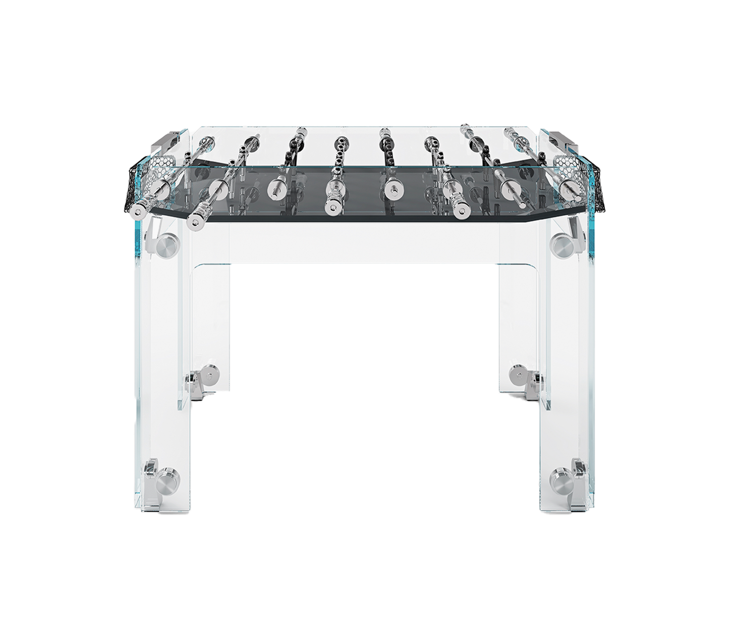 High-end glass football table