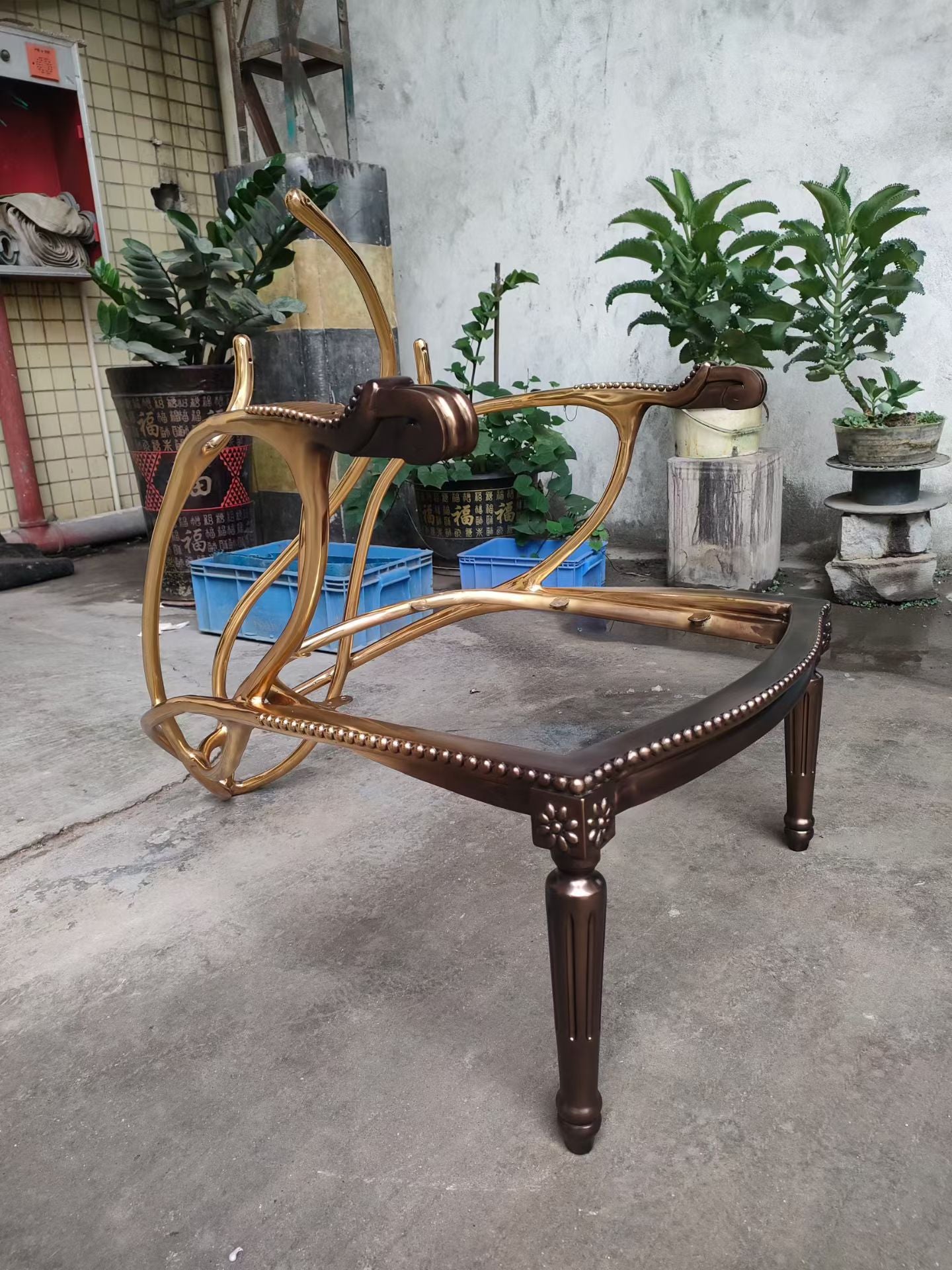 Handmade Luxurious Artistc Chair