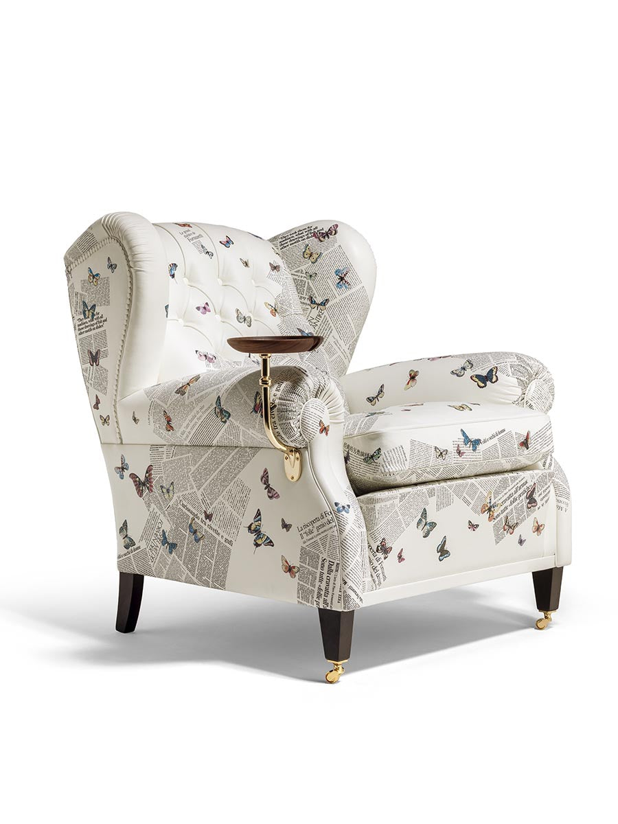 Artistic Luxury Upholstered Armchair